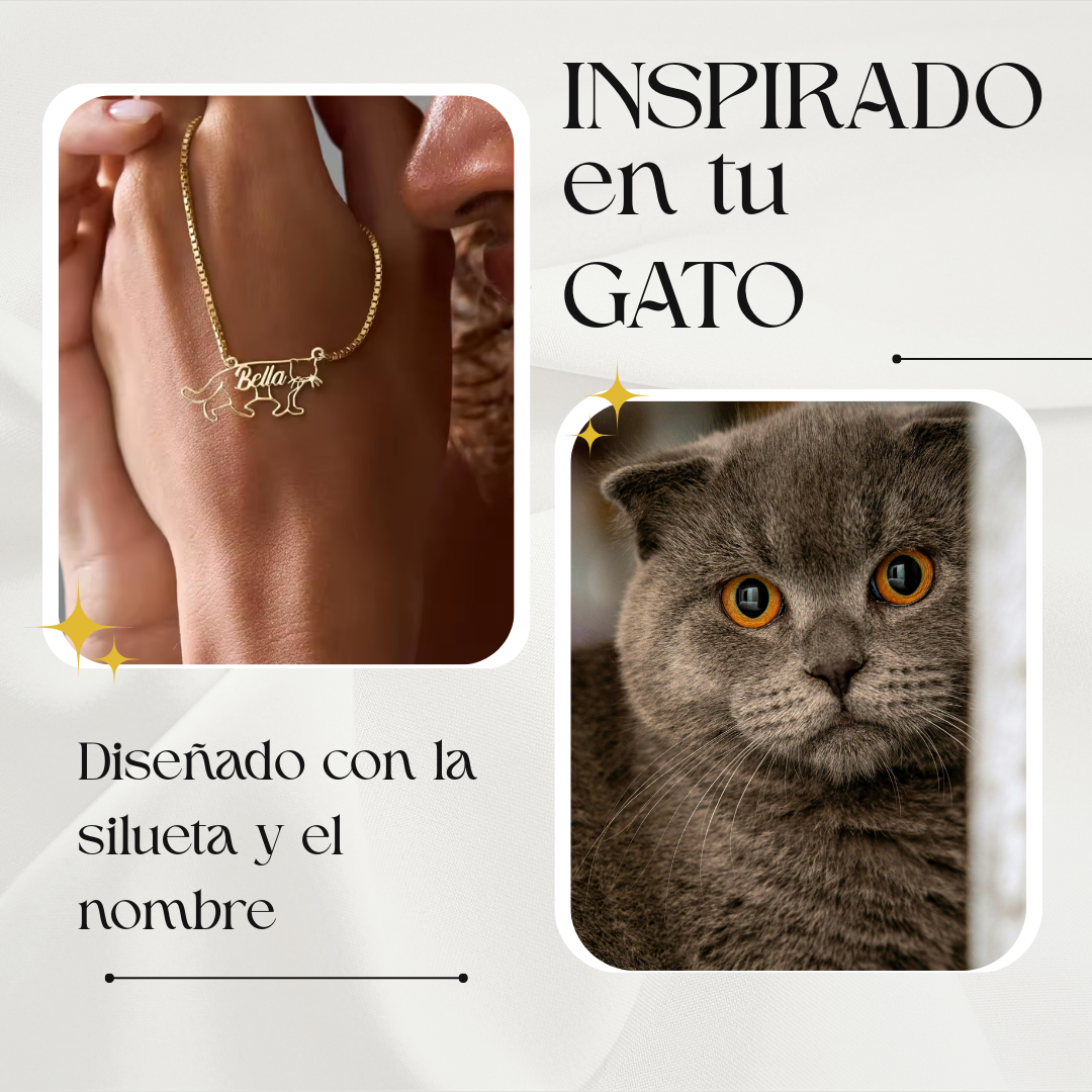 Collar de gato personalizado